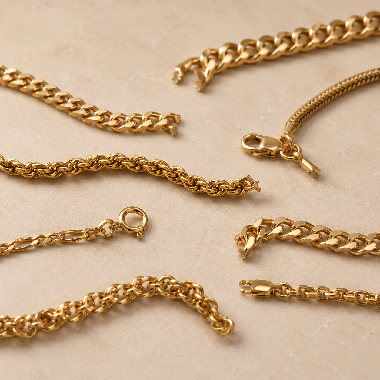 Broken Gold Chain