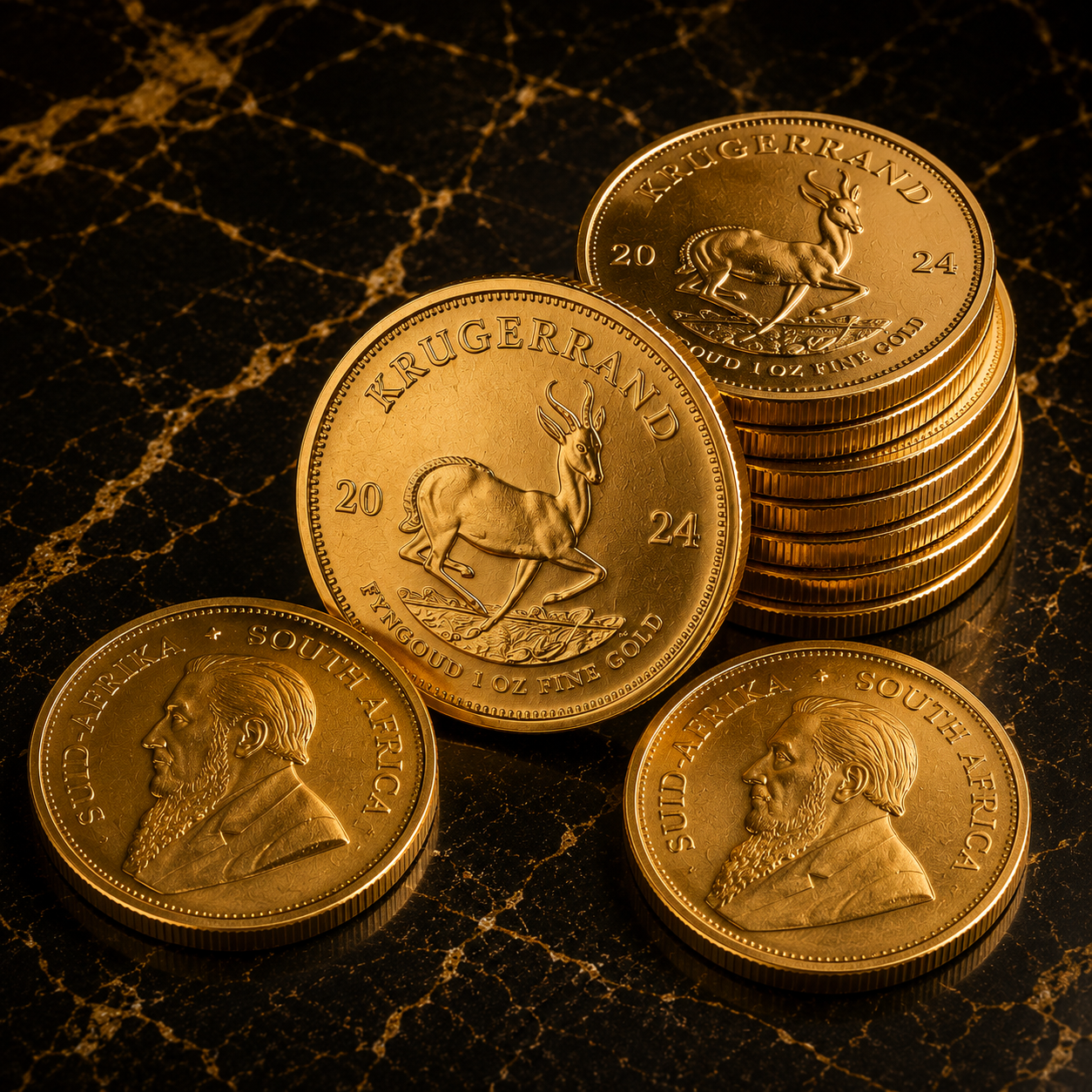 Gold Krugerrands (2)