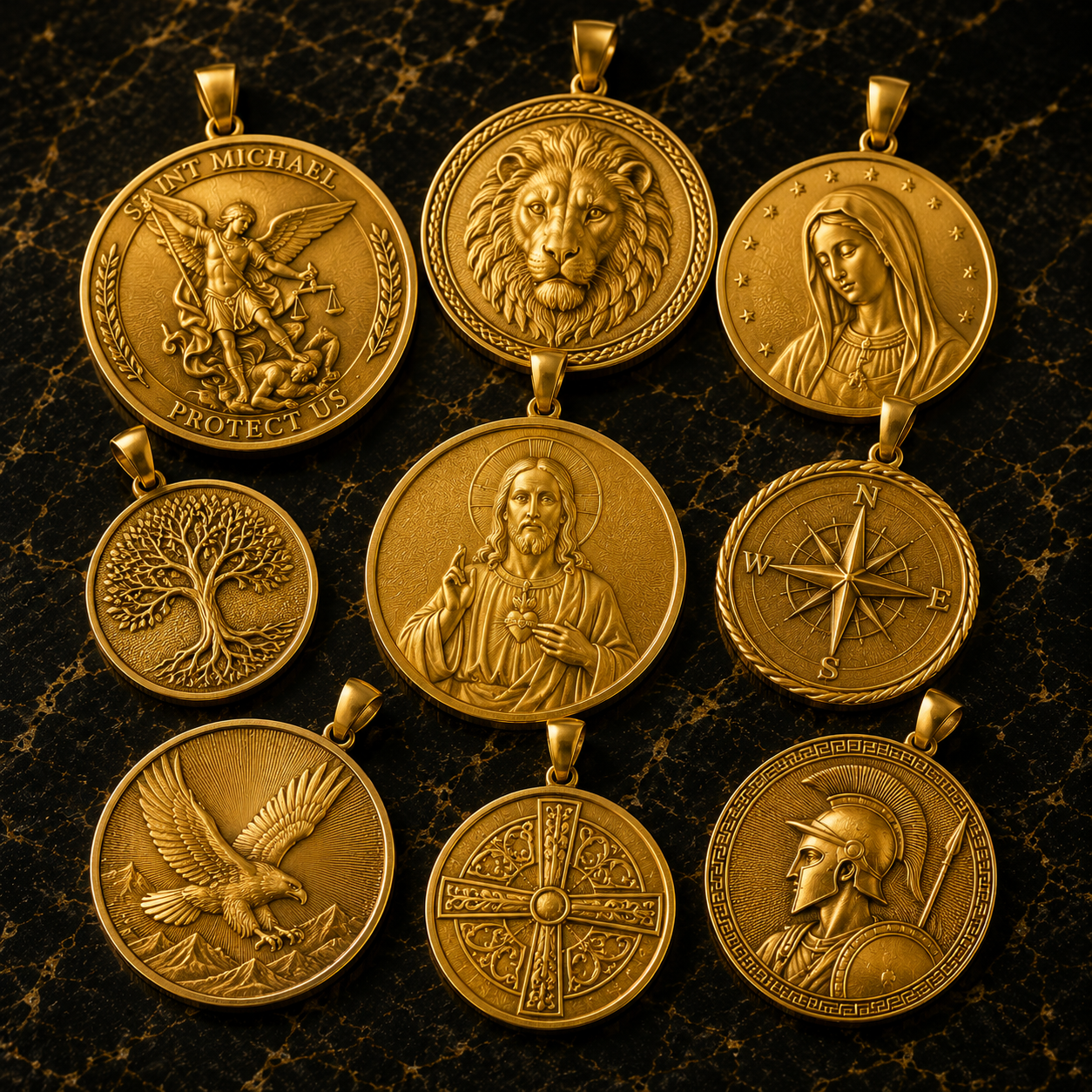 Gold Medallions